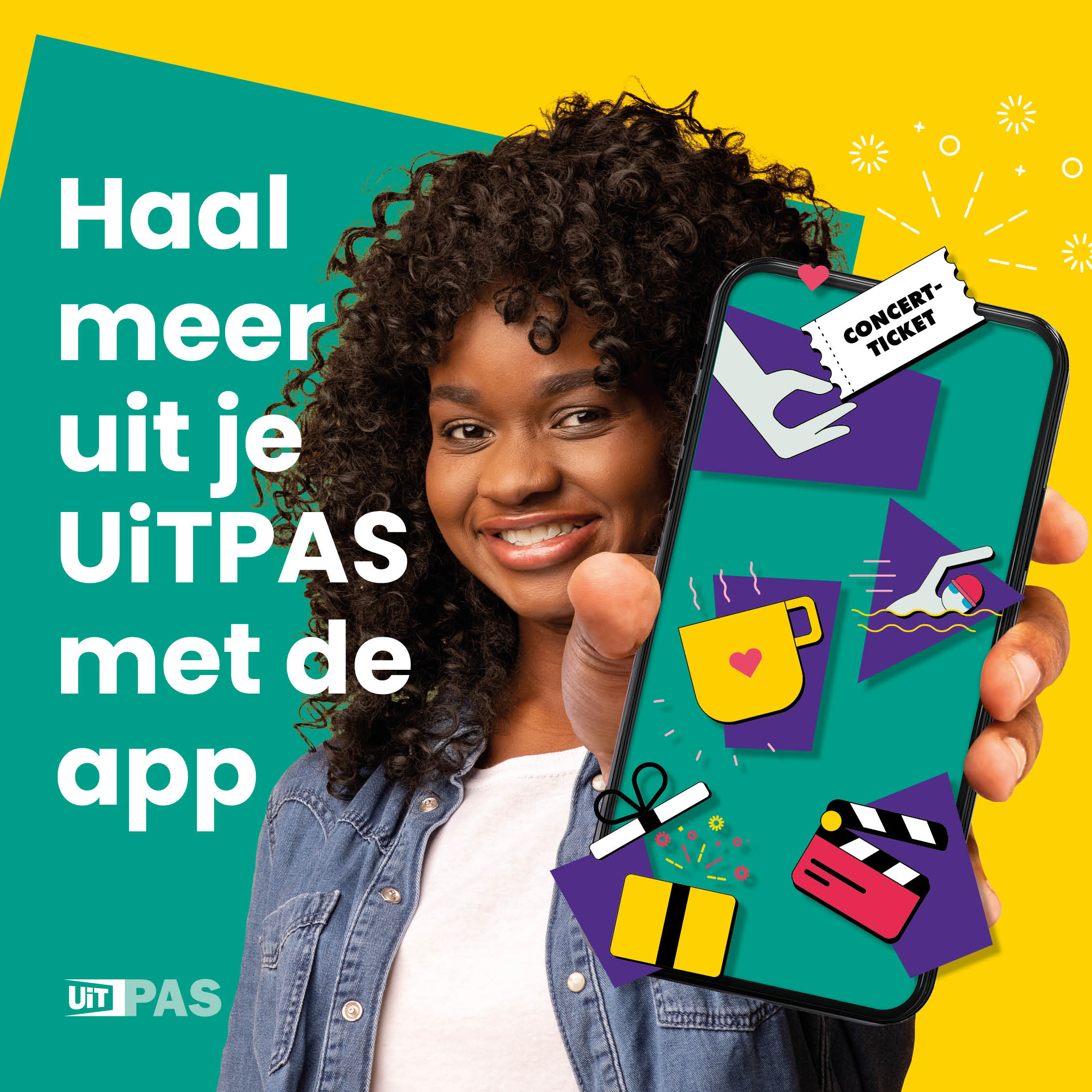 Ontdek de UiTPAS app